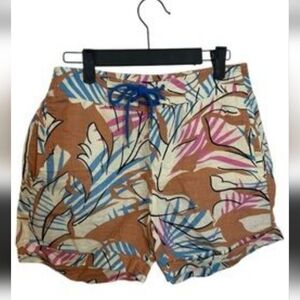 J.Crew "Desert Oasis" Linen Board Shorts. They are a lightweight, casual Style 6